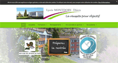 Desktop Screenshot of lyceemontdory.fr